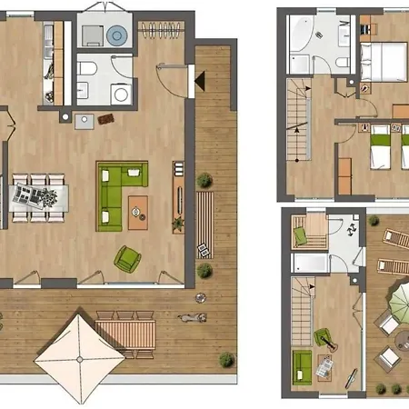 בית נופש Schleivilla Hafenmeister *